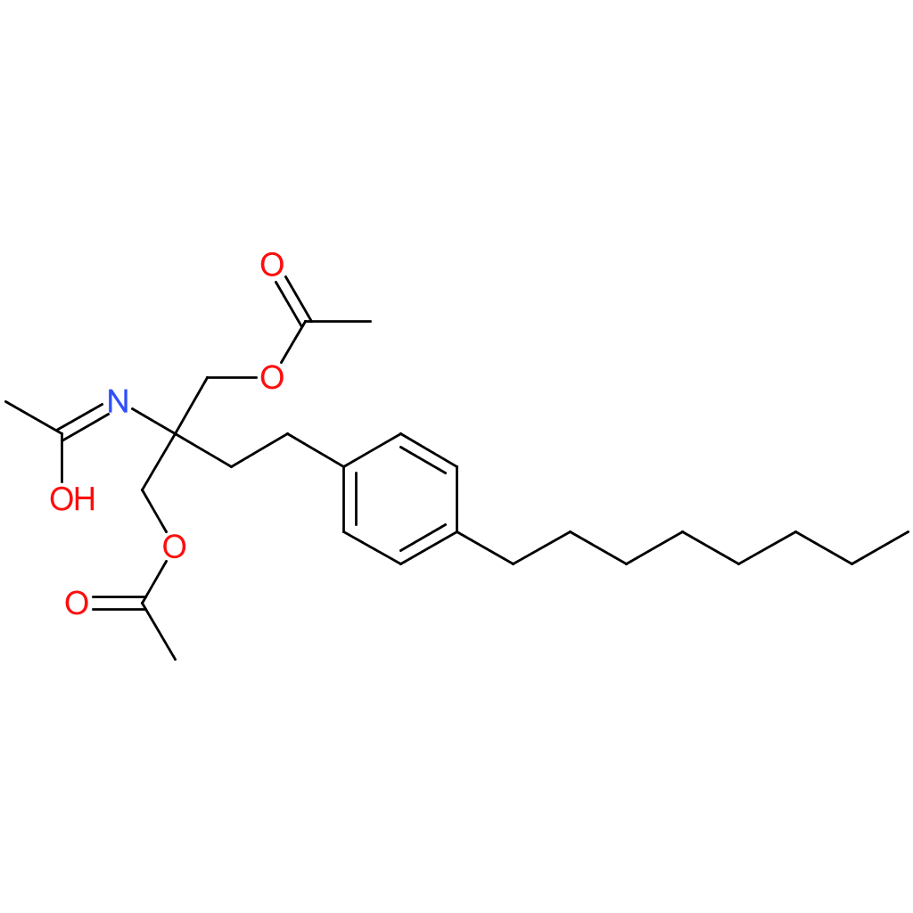 2-Acetamido-2-(4-octylphenethyl)propane-1,3-diyl diacetate