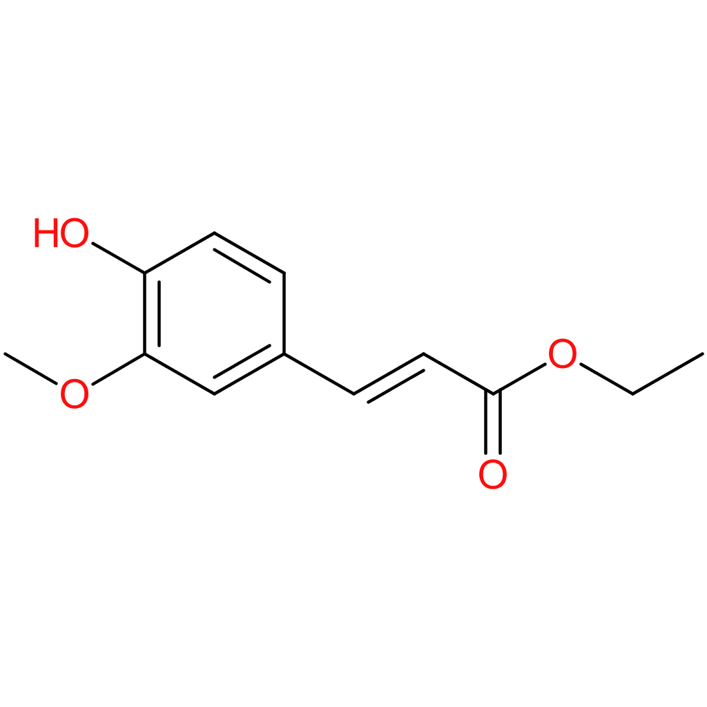 Ethyl 3-(4-hydroxy-3-methoxyphenyl)acrylate