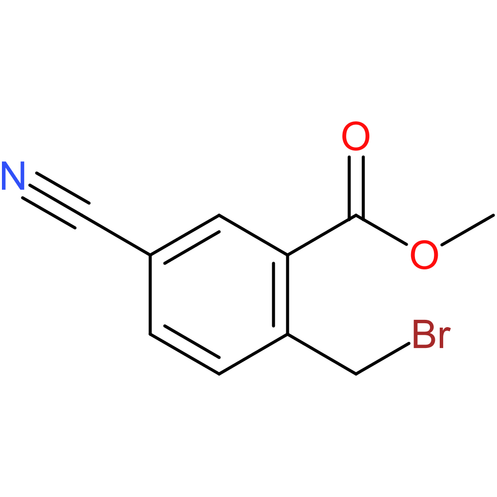 Methyl 2-(bromomethyl)-5-cyanobenzoate