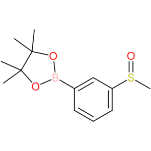 4,4,5,5-Tetramethyl-2-(3-(methylsulfinyl)phenyl)-1,3,2-dioxaborolane