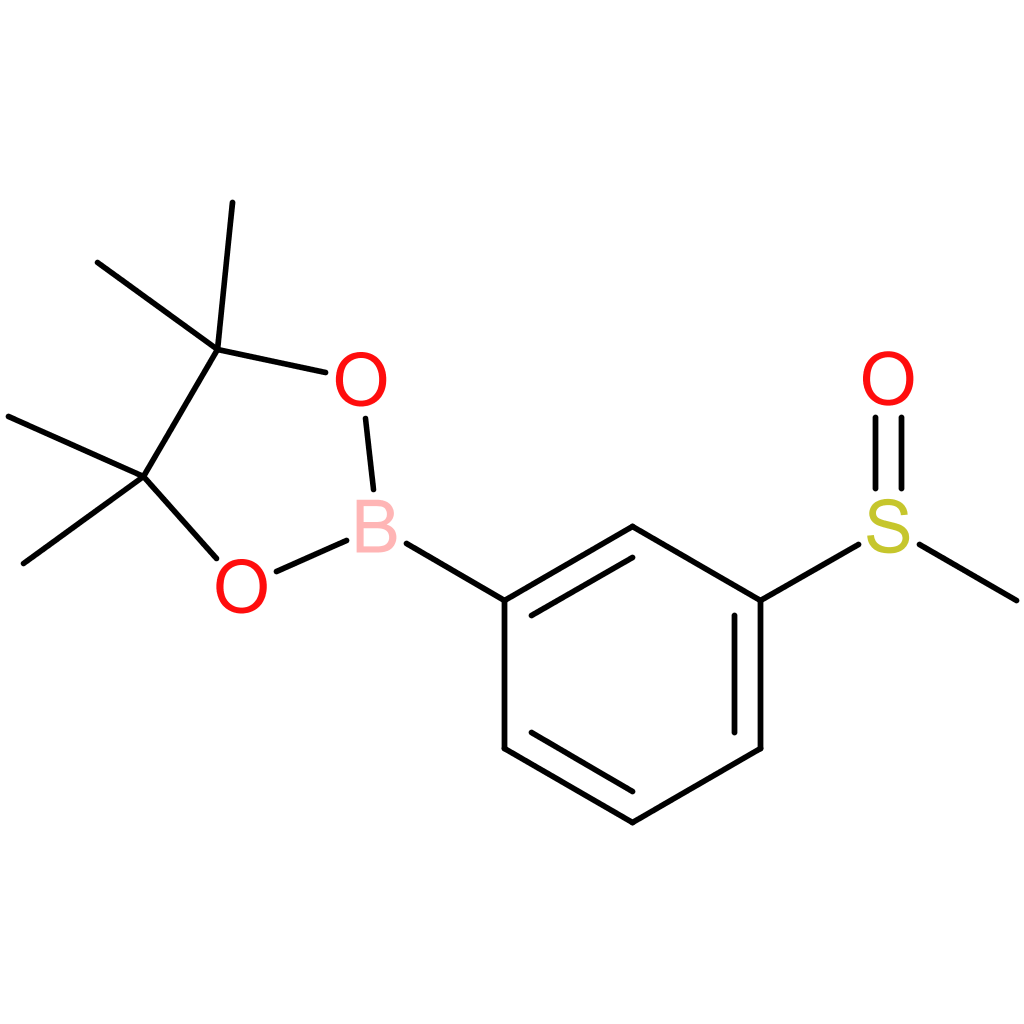 4,4,5,5-Tetramethyl-2-(3-(methylsulfinyl)phenyl)-1,3,2-dioxaborolane
