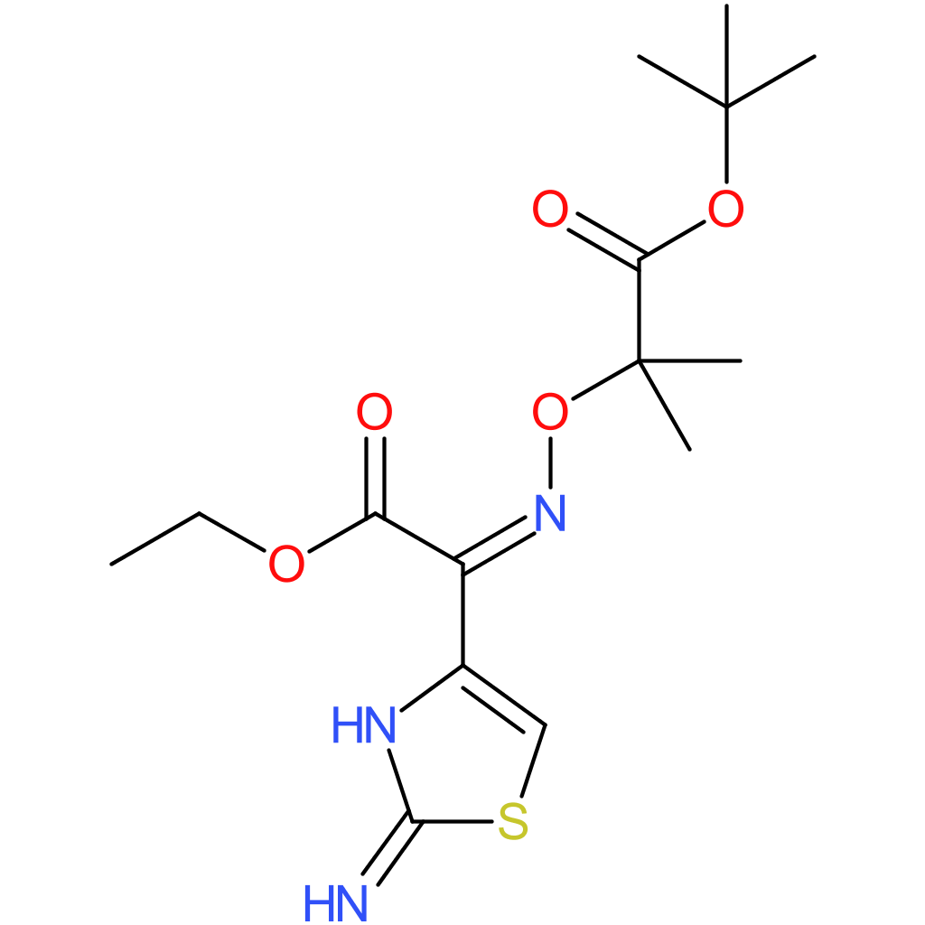(Z)-tert-Butyl 2-(((1-(2-aminothiazol-4-yl)-2-ethoxy-2-oxoethylidene)amino)oxy)-2-methylpropanoate