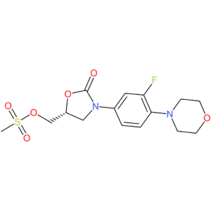 (R)-(3-(3-Fluoro-4-morpholinophenyl)-2-oxooxazolidin-5-yl)methyl methanesulfonate