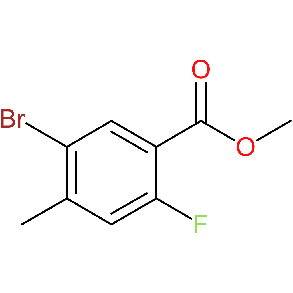 Methyl 5-bromo-2-fluoro-4-methylbenzoate