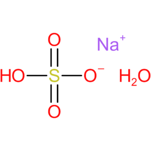 Sodium bisulfate monohydrate