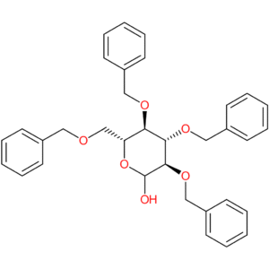 (3R,4S,5R,6R)-3,4,5-Tris(benzyloxy)-6-((benzyloxy)methyl)tetrahydro-2H-pyran-2-ol