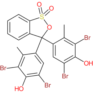 3,3-Bis(3,5-dibromo-4-hydroxy-2-methylphenyl)-3H-benzo[c][1,2]oxathiole 1,1-dioxide