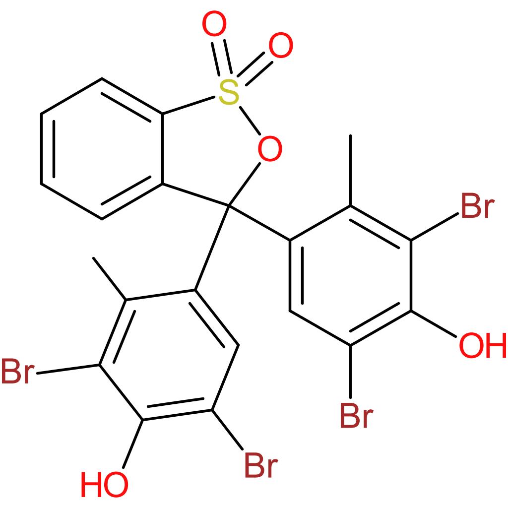 3,3-Bis(3,5-dibromo-4-hydroxy-2-methylphenyl)-3H-benzo[c][1,2]oxathiole 1,1-dioxide