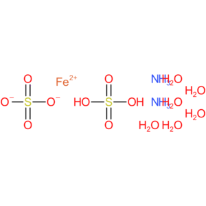 Ammonium iron(?) sulfate hexahydrate