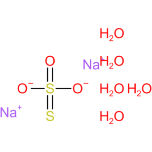Sodium thiosulfate pentahydrate