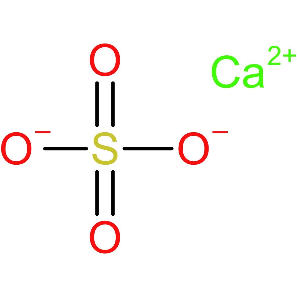 Anhydrous calcium sulfate