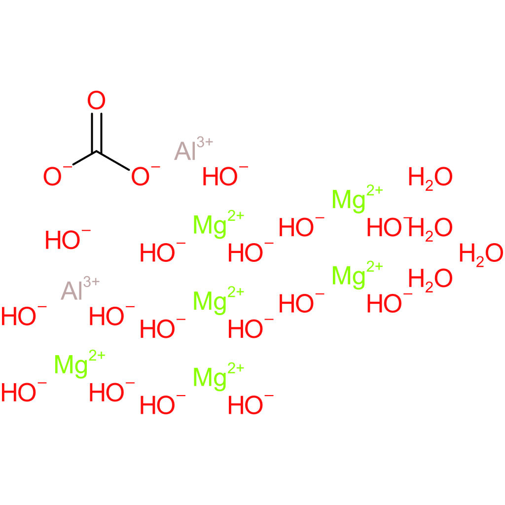 Hydrotalcite, synthetic