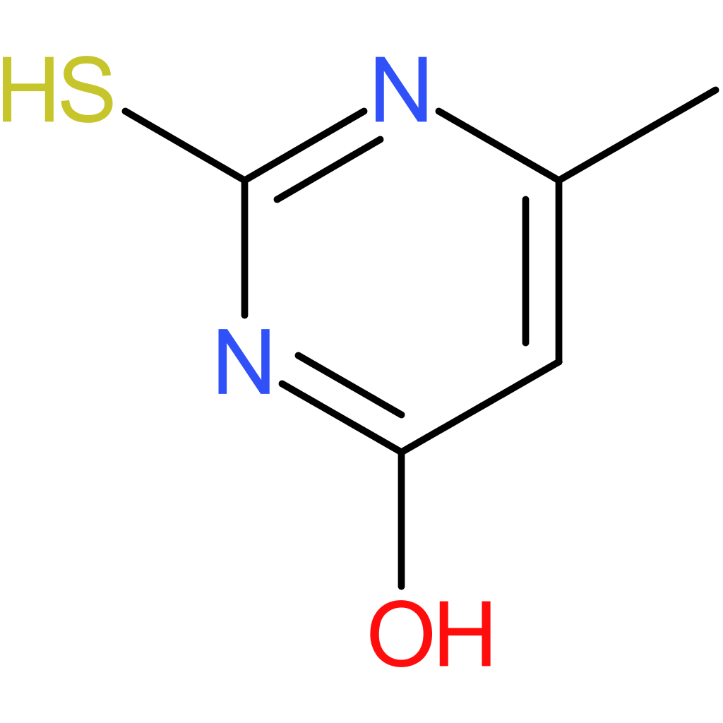 4-Hydroxy-2-mercapto-6-methylpyrimidine