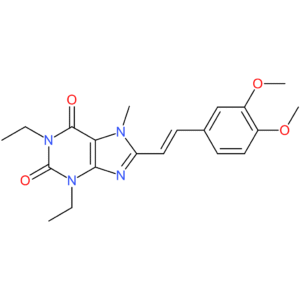 (E)-8-(3,4-Dimethoxystyryl)-1,3-diethyl-7-methyl-1H-purine-2,6(3H,7H)-dione