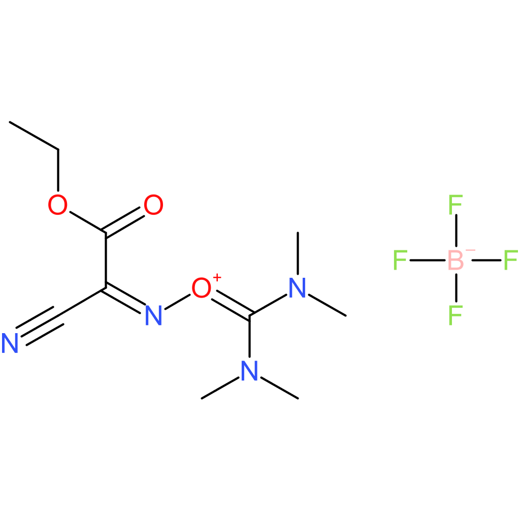 O-[(Ethoxycarbonyl)cyanomethylenamino]-N,N,N?,N?-tetramethyluronium Tetrafluoroborate