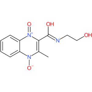 2-((2-Hydroxyethyl)carbamoyl)-3-methylquinoxaline 1,4-dioxide