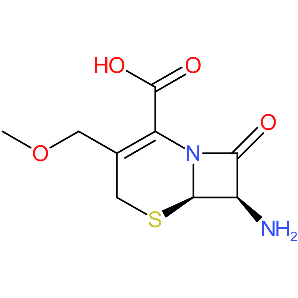 (6R,7R)-7-Amino-3-(methoxymethyl)-8-oxo-5-thia-1-azabicyclo[4.2.0]oct-2-ene-2-carboxylic acid