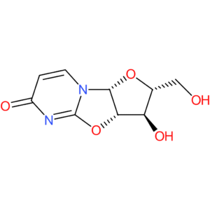 (2R,3R,3aS,9aR)-2,3,3a,9a-Tetrahydro-3-hydroxy-2-(hydroxymethyl)-6H-furo[2?,3?:4,5]oxazolo[3,2-a]pyrimidin-6-one