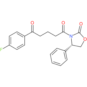 (S)-1-(4-Fluorophenyl)-5-(2-oxo-4-phenyloxazolidin-3-yl)pentane-1,5-dione