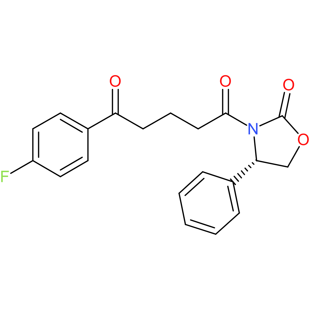 (S)-1-(4-Fluorophenyl)-5-(2-oxo-4-phenyloxazolidin-3-yl)pentane-1,5-dione