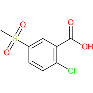 2-Chloro-5-(methylsulfonyl)benzoic acid