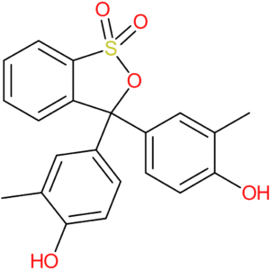 3,3-Bis(4-hydroxy-3-methylphenyl)-3H-benzo[c][1,2]oxathiole 1,1-dioxide