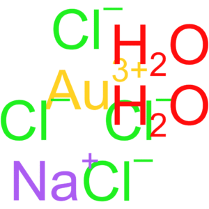 Sodium tetrachloroaurate(III) dihydrate