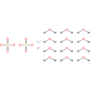 Chromium potassium sulfate dodecahydrate