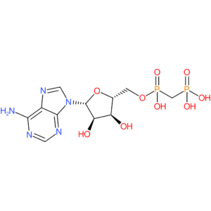 Adenosine, 5′-[hydrogen(phosphonomethyl)phosphonate]