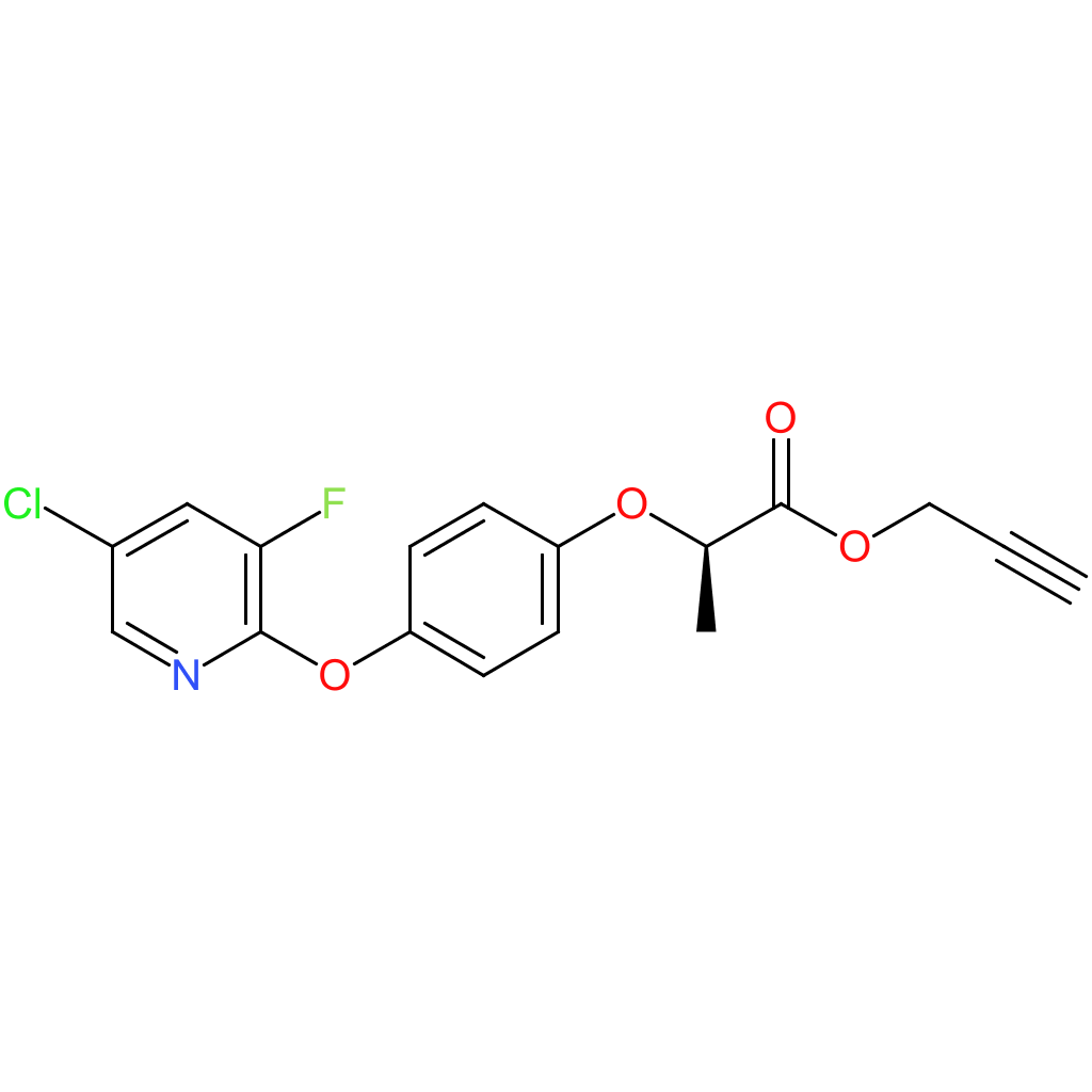 (R)-Prop-2-yn-1-yl 2-(4-((5-chloro-3-fluoropyridin-2-yl)oxy)phenoxy)propanoate