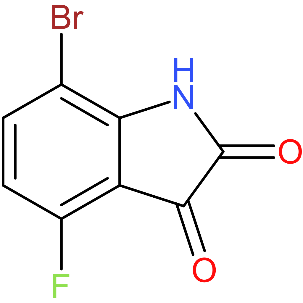 7-Bromo-4-fluoroindoline-2,3-dione