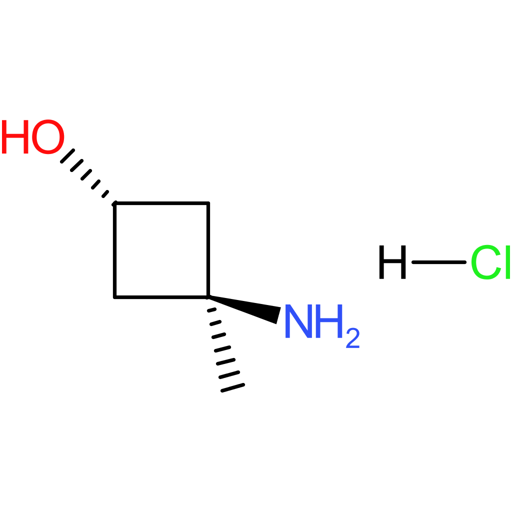 cis-3-Amino-3-methylcyclobutanol hydrochloride