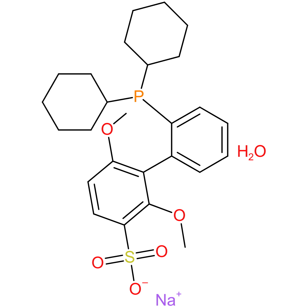 Sodium 2-(dicyclohexylphosphino)-2,6-dimethoxy-[1,1-biphenyl]-3-sulfonate hydrate