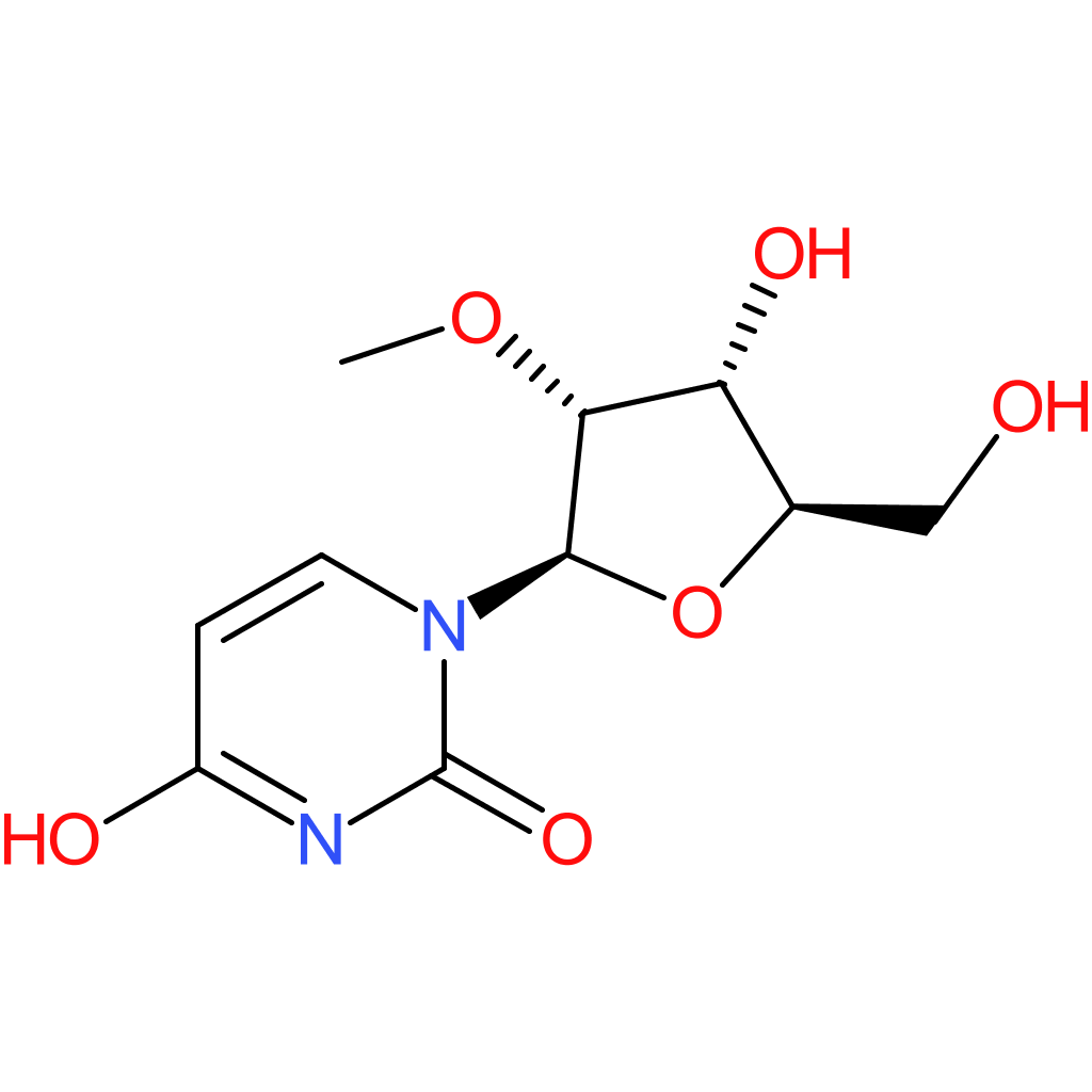1-((2R,3R,4R,5R)-4-Hydroxy-5-(hydroxymethyl)-3-methoxytetrahydrofuran-2-yl)pyrimidine-2,4(1H,3H)-dione
