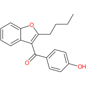 (2-Butylbenzofuran-3-yl)(4-hydroxyphenyl)methanone