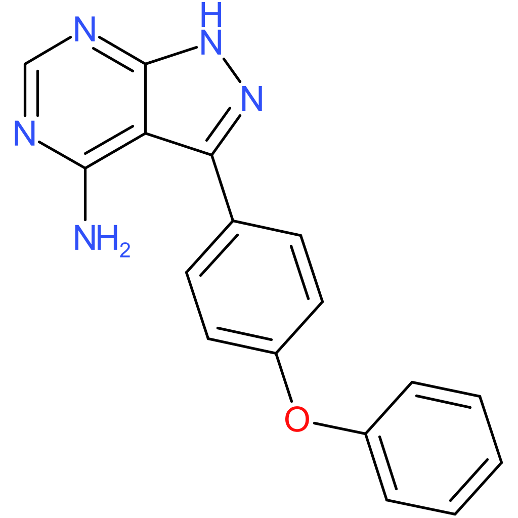4-Amino-3-(4-phenoxyphenyl)-1H-pyrazolo[3,4-d]pyrimidine