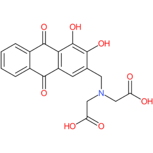 2,2-(((3,4-Dihydroxy-9,10-dioxo-9,10-dihydroanthracen-2-yl)methyl)azanediyl)diacetic acid