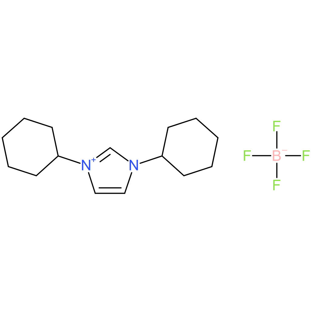 1,3-Dicyclohexyl-1H-imidazol-3-ium tetrafluoroborate