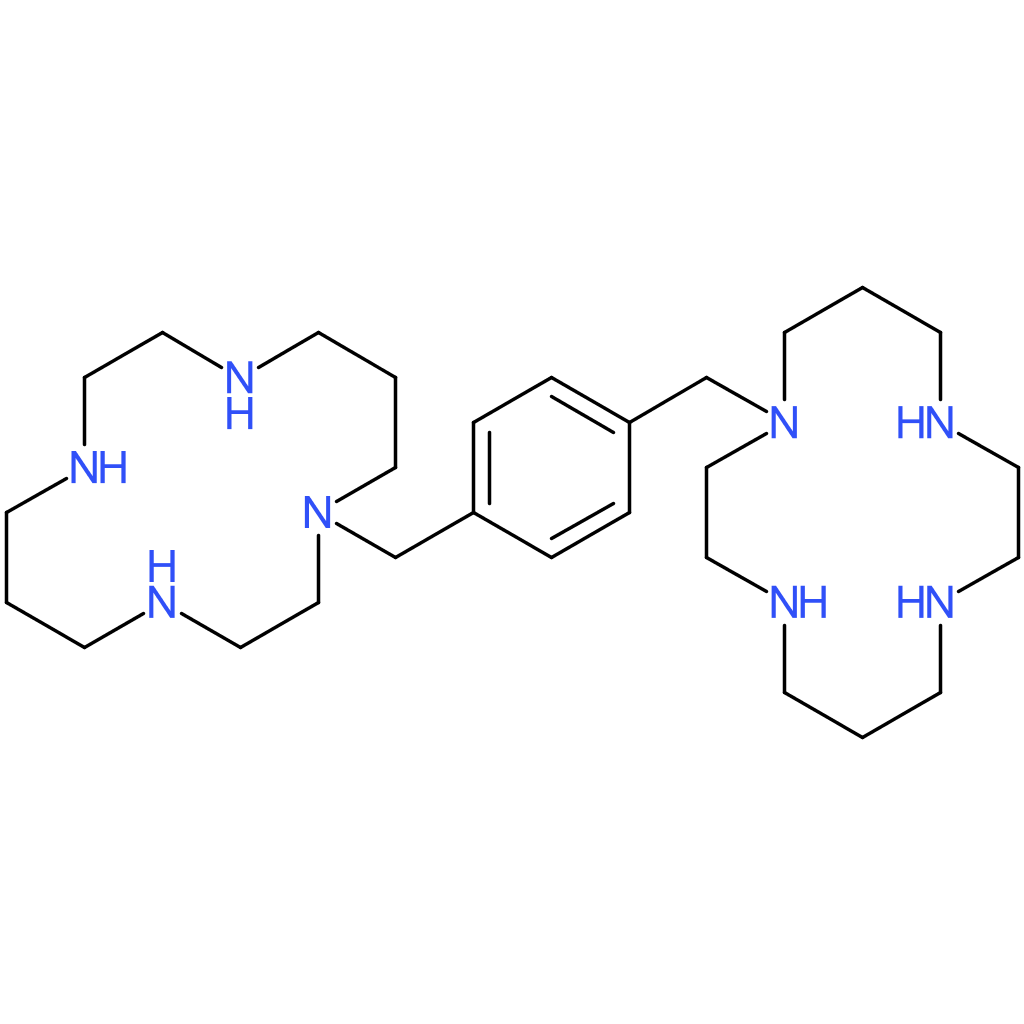 1,4-Bis((1,4,8,11-tetraazacyclotetradecan-1-yl)methyl)benzene