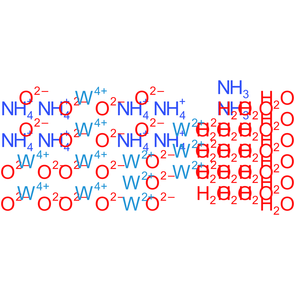 Ammonium tungsten oxide hydrate