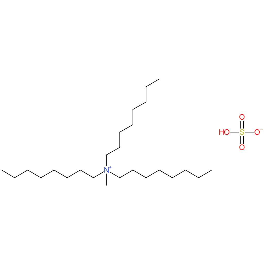 N-Methyl-N,N-dioctyloctan-1-aminium hydrogensulfate