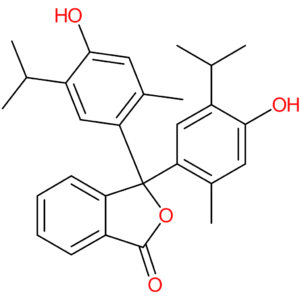 3,3-Bis(4-hydroxy-2-isopropyl-5-methylphenyl)isobenzofuran-1(3H)-one