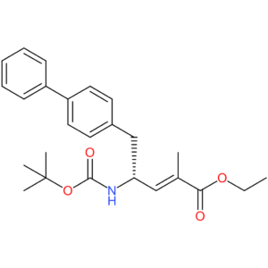 (R)-Ethyl 5-([1,1-biphenyl]-4-yl)-4-((tert-butoxycarbonyl)amino)-2-methylpent-2-enoate
