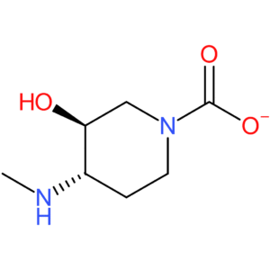 trans-3-hydroxy-4-(methylamino)piperidine-1-carboxylate