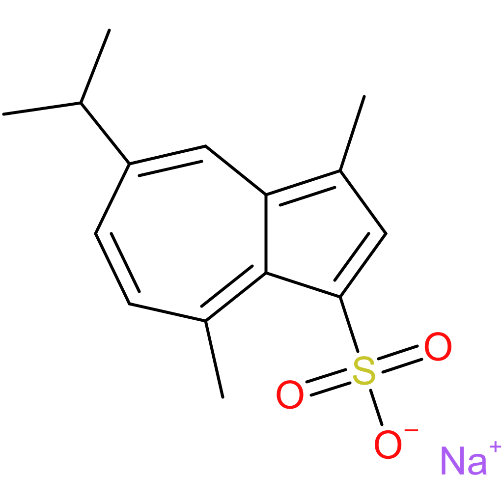 Sodium 7-Isopropyl-1,4-dimethylazulene-3-sulfonate