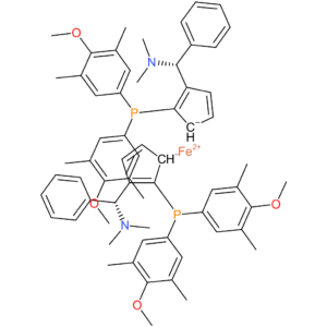 (RP,RP)-1,1-Bis[bis(4-methoxy-3,5-dimethylphenyl)phosphino]-2,2-bis[(S)-alpha-(dimethylamino)benzyl]ferrocene >=