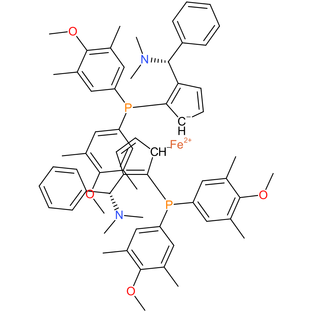 (RP,RP)-1,1-Bis[bis(4-methoxy-3,5-dimethylphenyl)phosphino]-2,2-bis[(S)-alpha-(dimethylamino)benzyl]ferrocene >=