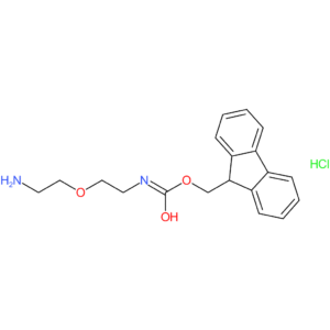 (9H-Fluoren-9-yl)methyl (2-(2-aminoethoxy)ethyl)carbamate hydrochloride