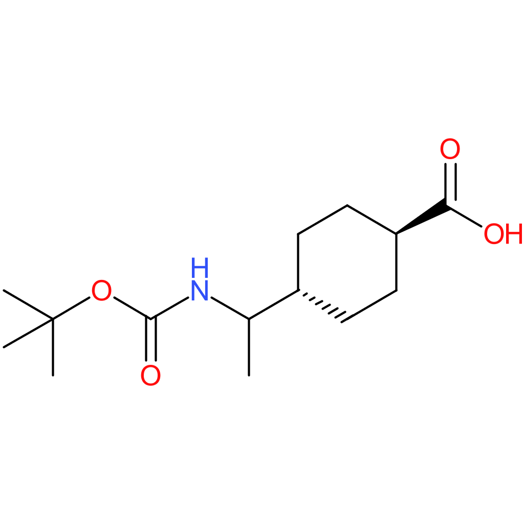 (1R)-trans-4-[N-Boc-1-aminoethyl]cyclohexanecarboxylic Acid