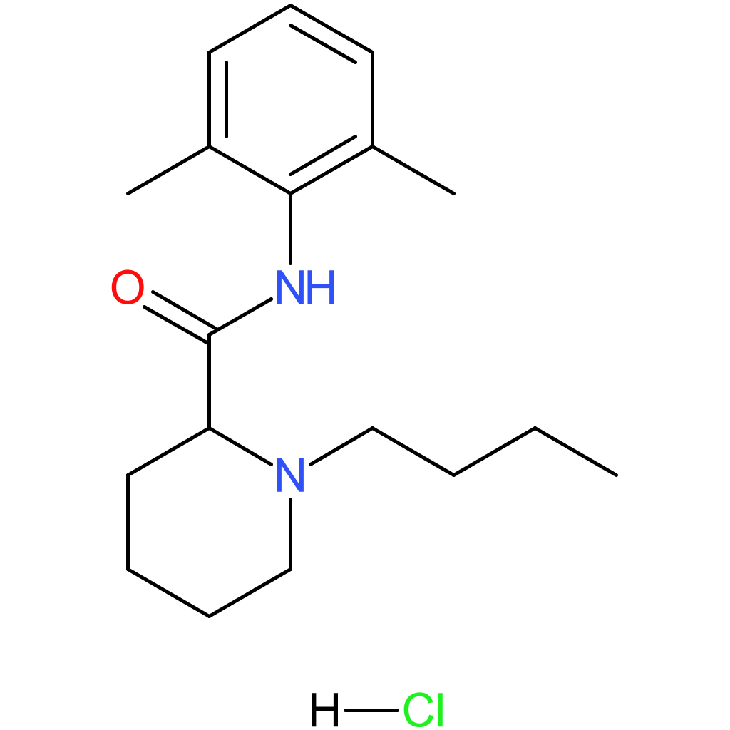1-Butyl-N-(2,6-dimethylphenyl)piperidine-2-carboxamide hydrochloride
